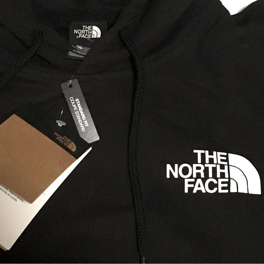 The North Face Pullover Hoodie Hooded Sweatshirt Sweater Mens Sz M Black New NWT - Picture 4 of 8
